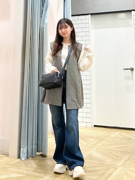 さちぃさん（レディース・153cm）の秋コーディネート