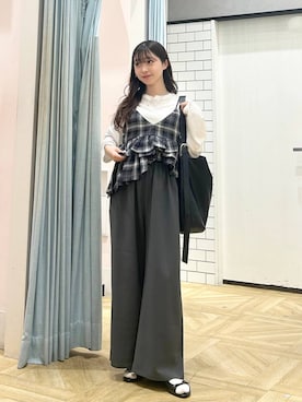 「アイテム（スマホケース/カバー）」を使った、さちぃさん（レディース・153cm）の夏コーディネート