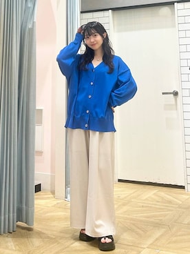「アイテム（サングラス）」を使った、さちぃさん（レディース・153cm・20代）の夏コーディネート
