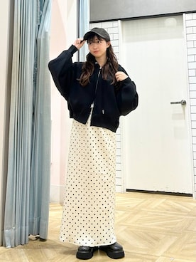 「アイテム（パーカー）」を使った、さちぃさん（レディース・153cm・20代）の夏コーディネート