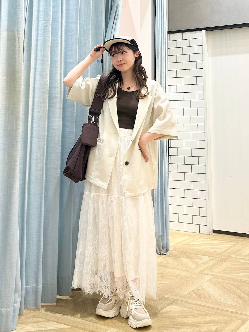 TWENTY9 MIYUKI ARIHARA am リップストップ メッシュ 283954を