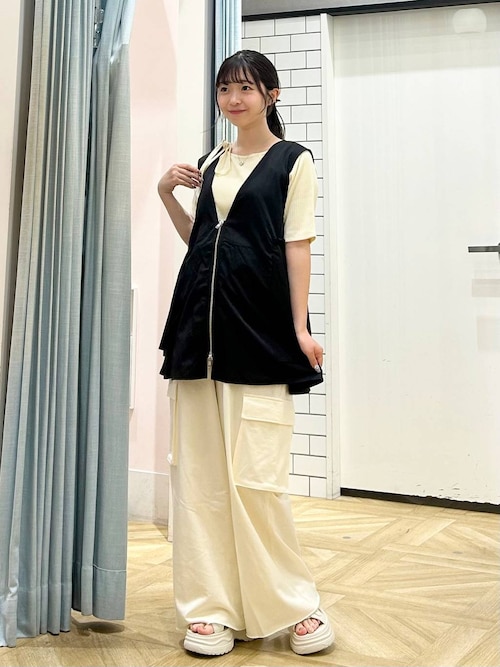 セール】ネックデザインタイト5S 323124（Tシャツ/カットソー