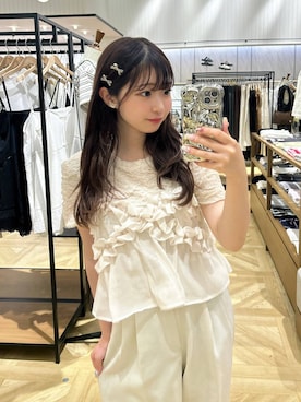 「アイテム（PC・スマホグッズ/家電）」を使った、さちぃさん（レディース・153cm）の夏コーディネート