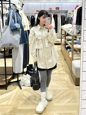 さちぃさん（レディース・153cm）の冬コーディネート