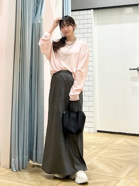 「アイテム（ヘアアクセサリー）」を使った、さちぃさん（レディース・153cm・20代）の夏コーディネート