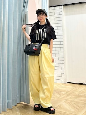 「アイテム（アクセサリー）」を使った、さちぃさん（レディース・153cm・20代）の夏コーディネート