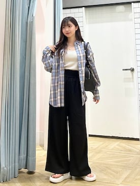 「アイテム（アクセサリー）」を使った、さちぃさん（レディース・153cm・20代）の夏コーディネート