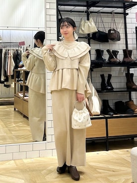 さちぃさん（レディース・153cm）の冬コーディネート