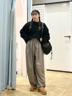 「アイテム（その他シューズ）」を使った、さちぃさん（レディース・153cm・20代）の秋コーディネート