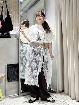 さちぃさん（レディース・153cm）の夏コーディネート