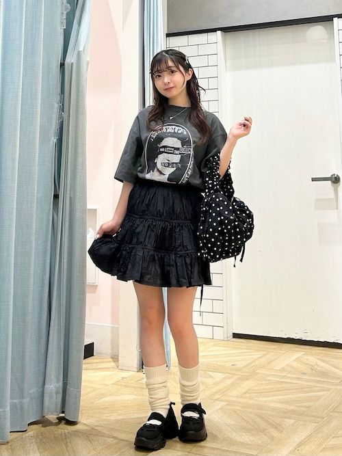 セール】ナイロンプリーツミニスカート 587909（スカート）｜LOWRYS