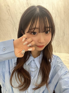 「アイテム（財布）」を使った、さちぃさん（レディース・153cm）の夏コーディネート