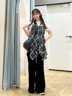 「アイテム（PC・スマホグッズ/家電）」を使った、さちぃさん（レディース・153cm）の夏コーディネート