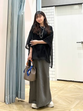 「アイテム（財布/小物）」を使った、さちぃさん（レディース・153cm・20代）の夏コーディネート