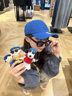 「アイテム（キーホルダー）」を使った、さちぃさん（レディース・153cm）の夏コーディネート