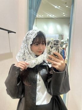 「アイテム（カバーオール）」を使った、さちぃさん（レディース・153cm）の秋コーディネート