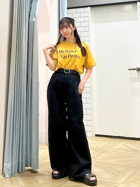 「アイテム（PC・スマホグッズ/家電）」を使った、さちぃさん（レディース・153cm）の夏コーディネート