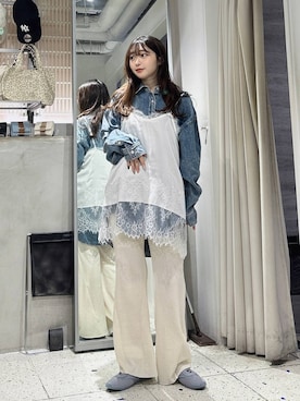 さちぃさん（レディース・153cm）の春コーディネート