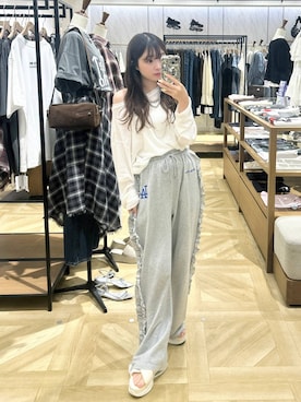 「アイテム（スマホケース/カバー）」を使った、さちぃさん（レディース・153cm）の夏コーディネート
