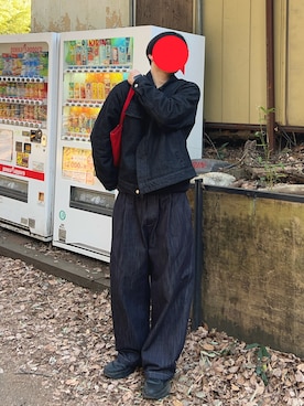 「CALLNE（カルネ）のアイテム（ジャケット/アウター）」を使った、chanさん（メンズ・173cm）の冬コーディネート