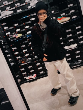 「Sacai（サカイ）のアイテム」を使った、Suzuri🇹🇼さん（メンズ・170cm）の冬コーディネート