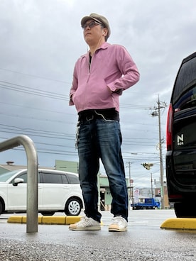 「アイテム（ジャケット/アウター）」を使った、ひとさん（メンズ・176cm・40代）の秋コーディネート