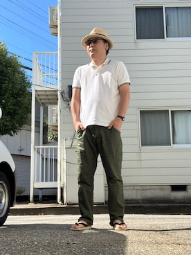 「シンフルコーデ」｜ひとさん（メンズ・176cm）の夏コーディネート