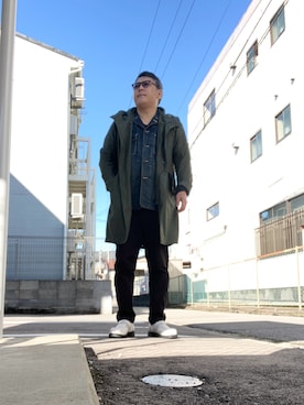 「アイテム（ジャケット/アウター）」を使った、ひとはこさん（メンズ・176cm）の秋コーディネート