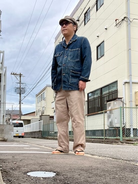 ひとさん（メンズ・176cm・40代）の秋コーディネート