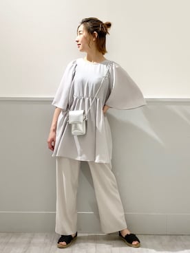 ひろちゃん☆相互さん（レディース・155cm）の夏コーディネート