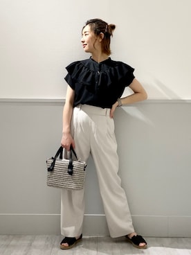 ひろちゃん☆相互さん（レディース・155cm）の夏コーディネート