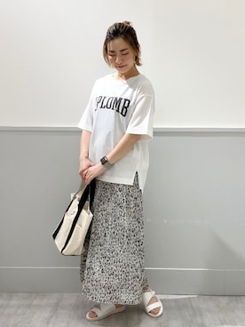 ひろちゃん☆相互さん（レディース・155cm）の夏コーディネート