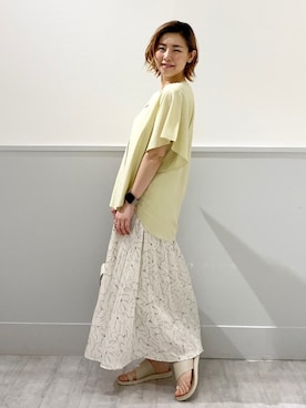 ひろちゃん☆相互さん（レディース・155cm）の夏コーディネート