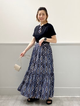 ひろちゃん☆相互さん（レディース・155cm）の夏コーディネート