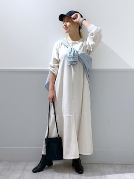 ひろちゃん☆相互さん（レディース・155cm）の秋コーディネート