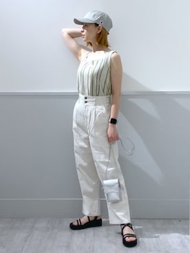 ひろちゃん☆相互さん（レディース・155cm）の夏コーディネート