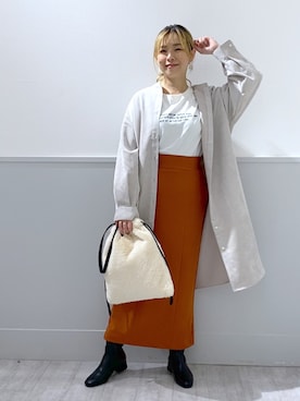 ひろちゃん☆相互さん（レディース・155cm）の秋コーディネート