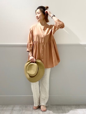 ひろちゃん☆相互さん（レディース・155cm）の夏コーディネート