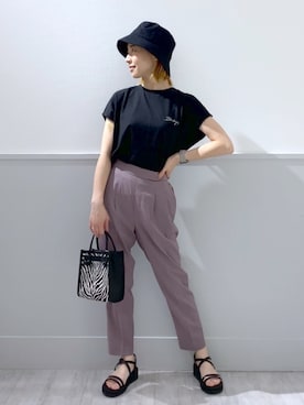 ひろちゃん☆相互さん（レディース・155cm）の夏コーディネート