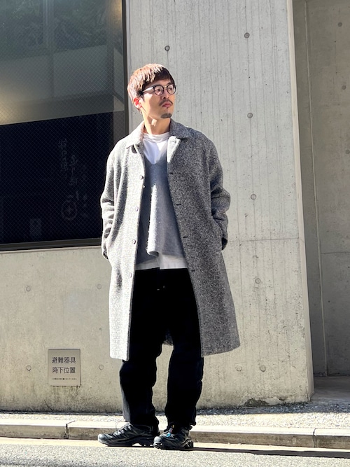 MAISON FLANEUR ステンカラーコート MAISON FLANEURのステンカラーコートを使った人気ファッション