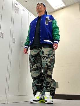 植草ムノイズ達郎さん（メンズ・174cm・40代）の秋コーディネート