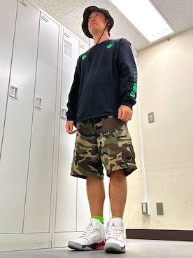 植草ムノイズ達郎さん（メンズ・174cm・40代）の秋コーディネート