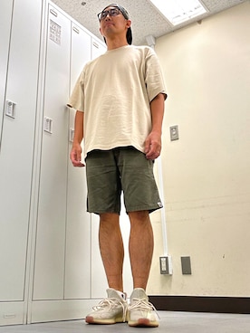 植草ムノイズ達郎さん（メンズ・174cm）の夏コーディネート