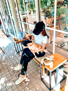 神林真里さん（レディース・168cm）の春コーディネート