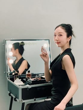 「JW PEI（ジェイダブリューペイ）のアイテム」を使った、神林真里さん（レディース・167cm）の冬コーディネート