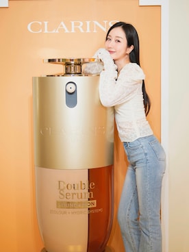 「アイテム（ファンデーション）」を使った、神林真里さん（レディース・167cm）の冬コーディネート