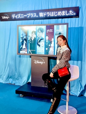「Desigual（デシグアル）のアイテム（ジャケット/アウター）」を使った、神林真里さん（レディース・168cm）の春コーディネート