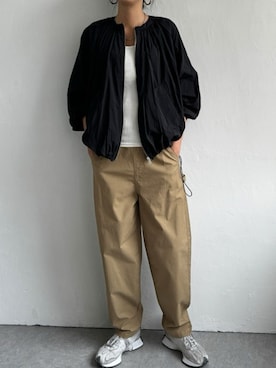 「LBC（エルビーシー）のアイテム（ジャケット/アウター）」を使った、LBC STAFFさん（レディース・160cm）の秋コーディネート