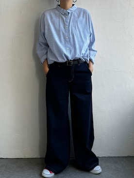 「LBC（エルビーシー）のアイテム」を使った、LBC STAFFさん（レディース・160cm）の秋コーディネート