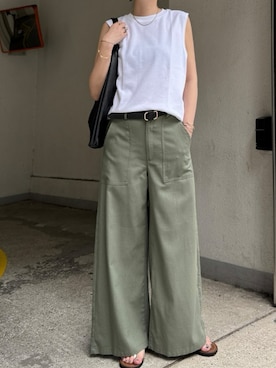 「LBC（エルビーシー）のアイテム」を使った、LBC STAFFさん（レディース・160cm）の夏コーディネート